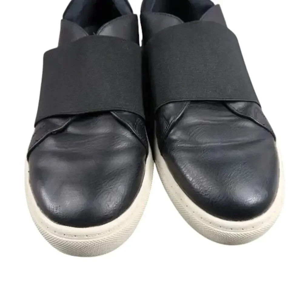 Steve Madden Shoes Womens 7 Sneaker Slip On Casual Black Classic Fashion Comfort